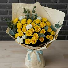 Букет цветов из:  Розы в Придорожном