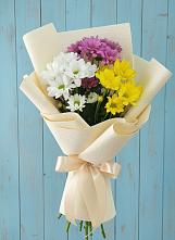 Букет цветов из:  Хризантемы в Придорожном
