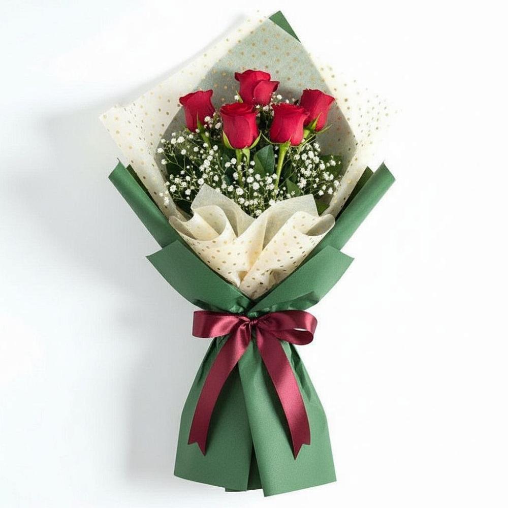 Букет цветов из: Розы в Придорожном