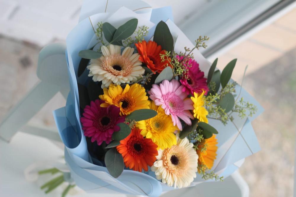 Букет цветов из: Герберы в Придорожном