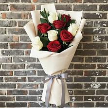 Букет цветов из:  Розы в Придорожном