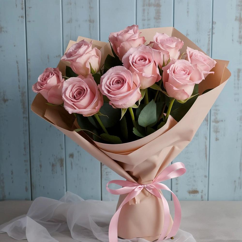 Букет цветов из: Розы в Придорожном