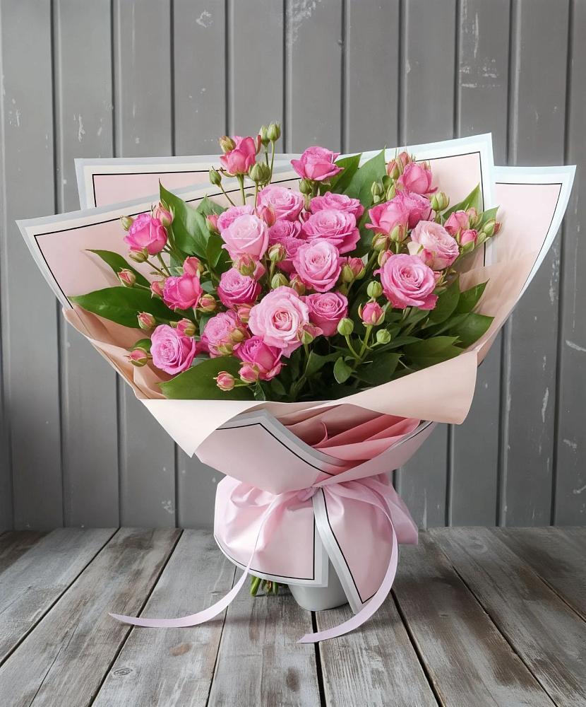 Букет Розовый кустик в Придорожном