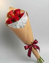 Букет цветов из:  Розы в Придорожном
