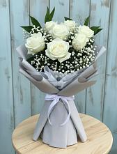 Букет цветов из:  Розы в Придорожном