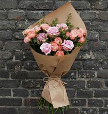 Букет цветов из:  Розы в Придорожном