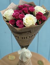 Букет цветов из:  Розы в Придорожном