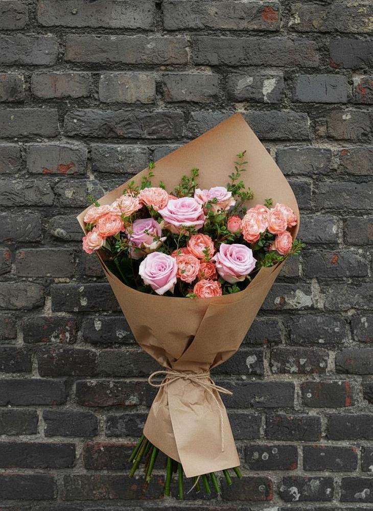 Букет цветов из: Розы в Придорожном