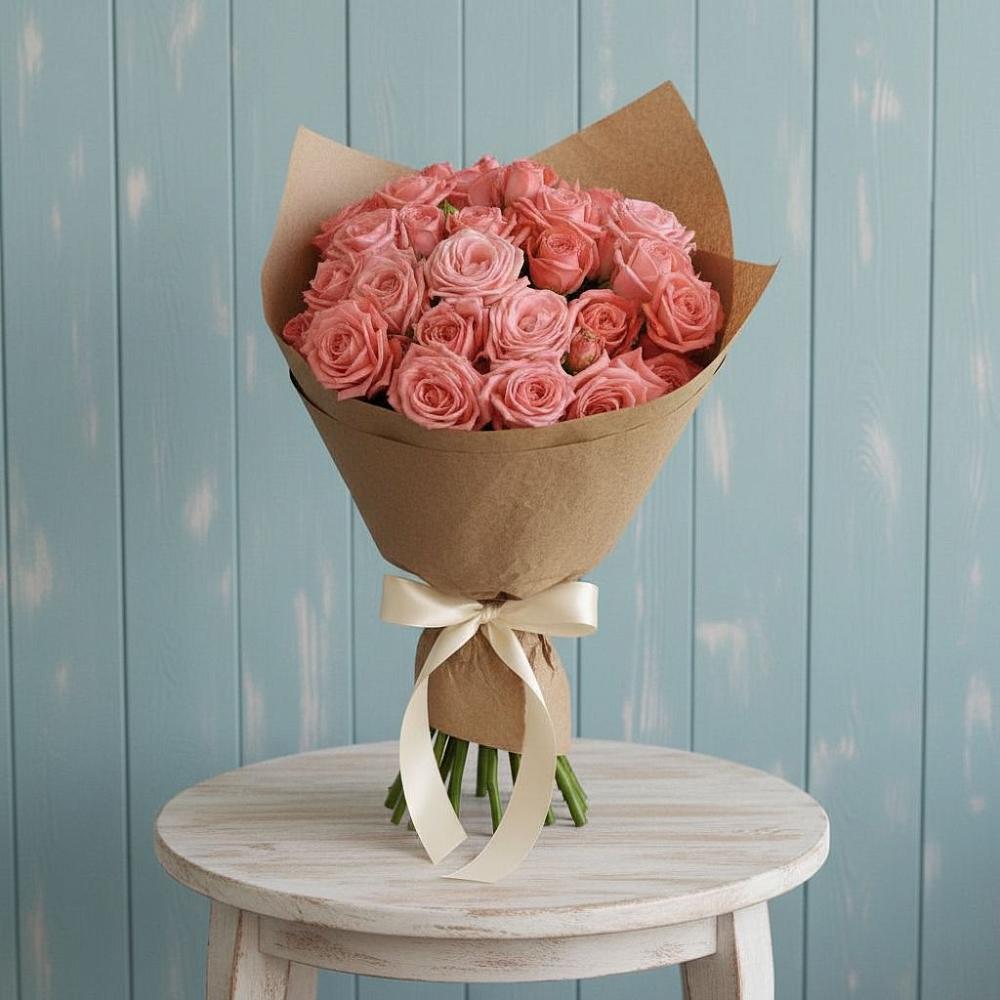 Букет цветов из: Розы в Придорожном