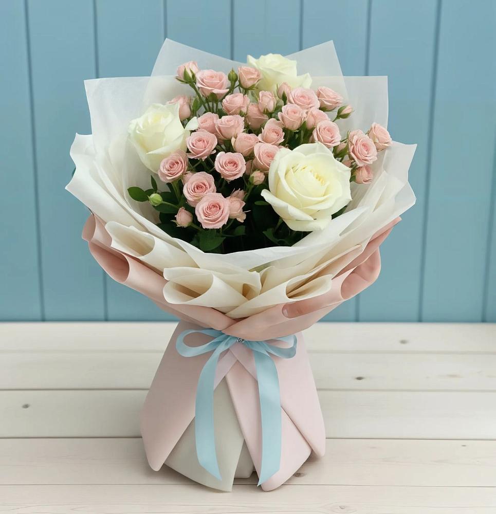 Букет цветов из: Розы в Придорожном