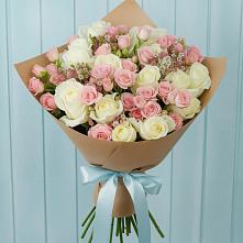 Букет цветов из:  Розы #REPLACE_PRED# Придорожном