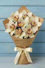 Букет цветов из:  Орхидеи и Розы в Придорожном